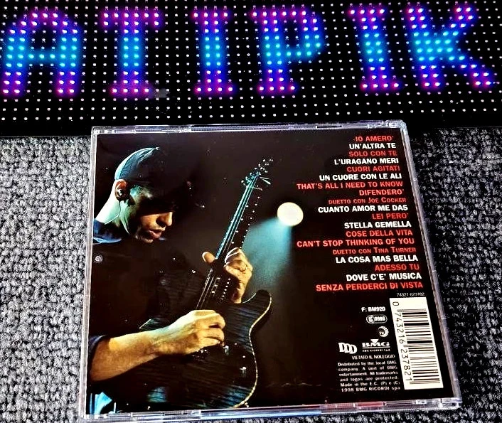 🎸 Cd Eros Ramazzotti - Duplas excepcionais ao vivo de 1998 Joe Cocker - Tina Turner 🌟 – photo 2